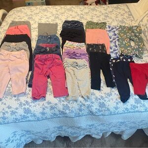 Toddler Girl 18 Month 23-Piece Pant and Legging Bundle Carter’s Garanimals